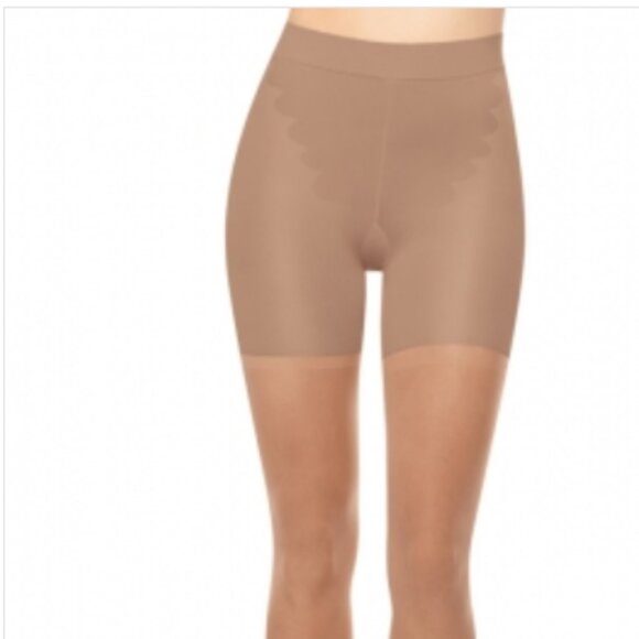 SPANX All The Way Tummy to Toes Pantyhose Nude1 Size C NWT - Picture 5 of 5